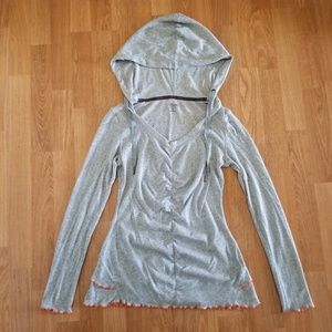 Calvin Klein performance ruffle long sleeve